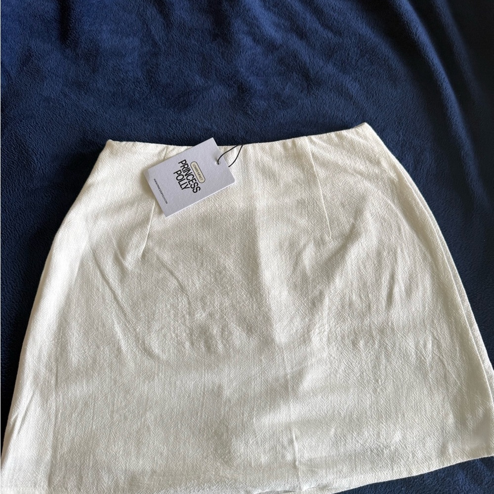 Princess Polly White Mini Skirt